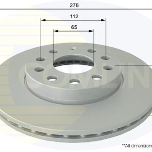 Disc frana VW GOLF SPORTSVAN VII (AM1, AN1) 1.5 TSI benzina 150 cai COMLINE ADC2616V