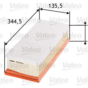 Filtru aer VW CADDY IV microbus (SAB, SAJ) 2.0 TDI 4motion diesel 122 cai VALEO 585028