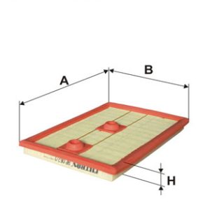 Filtru aer VW GOLF SPORTSVAN VII (AM1, AN1) 1.4 TSI benzina 125 cai FILTRON AP 062/1
