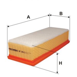 Filtru aer VW GOLF VI (5K1) 1.6 TDI diesel 105 cai FILTRON AP 139/3