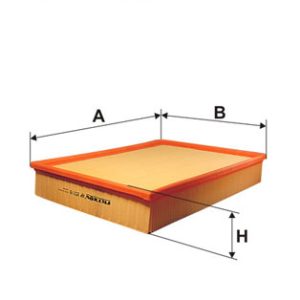 Filtru aer VW CRAFTER 30-35 bus (2E_) 2.0 TDI 4motion diesel 163 cai FILTRON AP 157/6