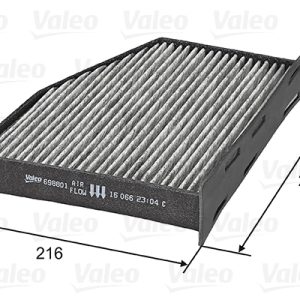 Filtru polen VW GOLF VI Cabriolet (517) 1.6 TDI diesel 105 cai VALEO 698801