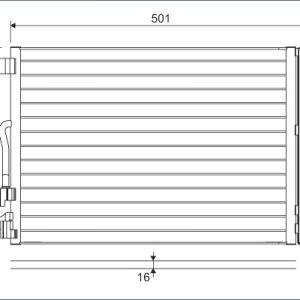 Condensator climatizare VW GOLF SPORTSVAN VII (AM1, AN1) 1.4 TSI benzina 150 cai VALEO 814301