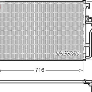 Condensator climatizare VW CRAFTER 30-50 caroserie (2E_) 2.0 TDI diesel 142 cai DENSO DCN17008
