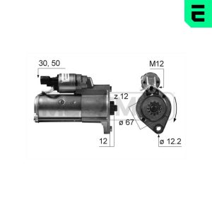 Electromotor VW CRAFTER 30-50 platou / sasiu (2F_) 2.0 TDI diesel 142 cai ERA 220521A