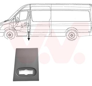 Elemente decorative / protectie panou lateral VW CRAFTER 30-35 bus (2E_) 2.0 TDI diesel 163 cai VAN WEZEL 3077417