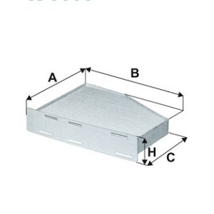 Filtru polen VW CADDY IV Autoutilitara/limuzina spatioasa (SAA, SAH) 1.2 TSI benzina 84 cai FILTRON K 1111