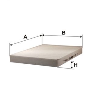 Filtru polen VW AMAROK (2HA, 2HB, S1B, S6B, S7A, S7B) 2.0 BiTDI 4motion diesel 163 cai FILTRON K 1155