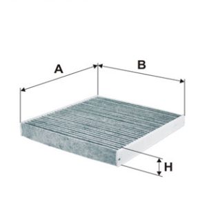 Filtru polen VW GOLF VII (5G1, BQ1, BE1, BE2) 2.0 GTI TCR benzina 290 cai FILTRON K 1311A
