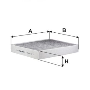 Filtru polen VW AMAROK (T1A, T1B) 2.0 TDI 4motion diesel 170 cai FILTRON K 1424A