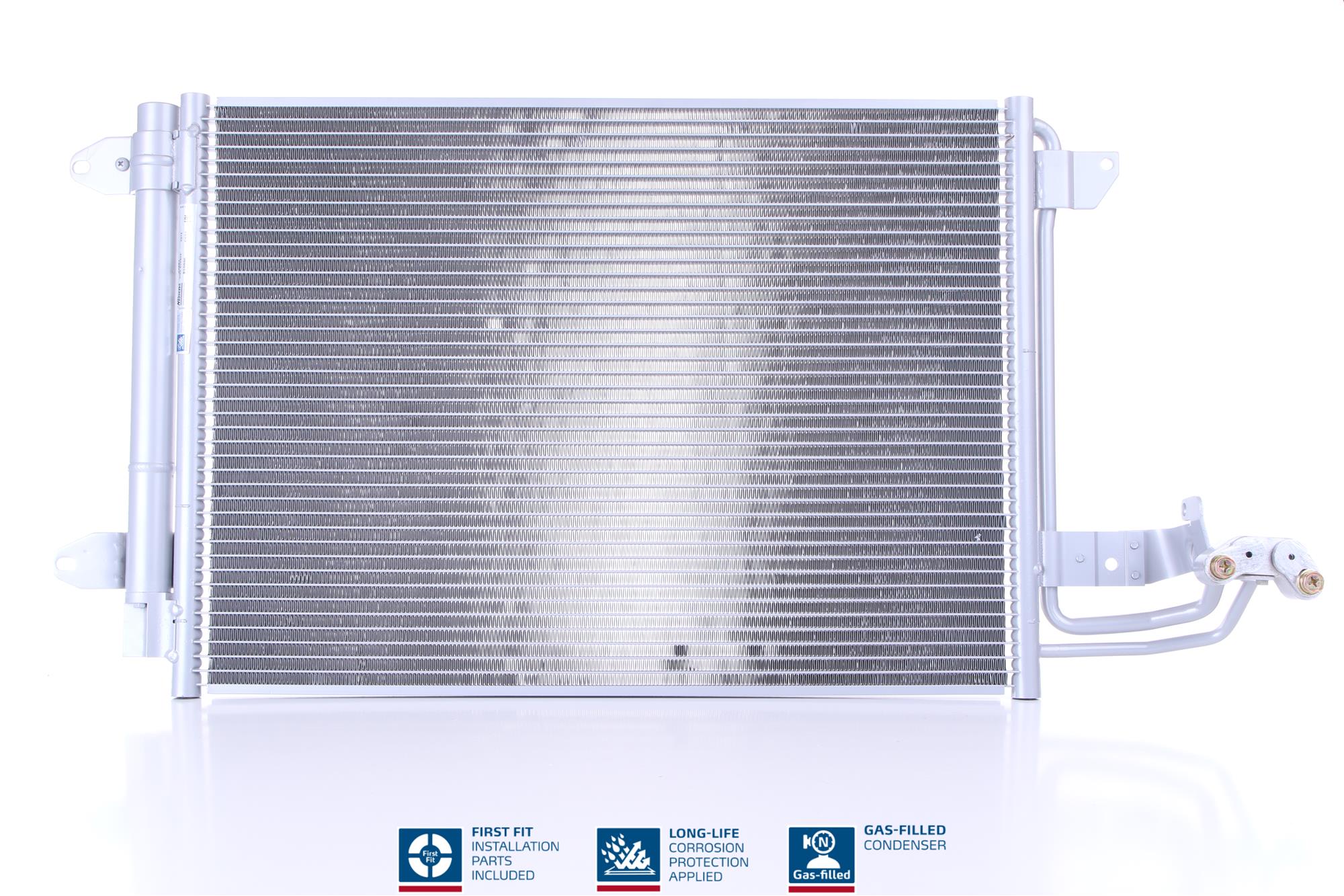 Condensator climatizare VW GOLF VI Cabriolet (517) 2.0 TSI benzina 220 cai NISSENS 94684