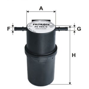 Filtru combustibil VW CRAFTER 30-35 bus (2E_) 2.0 TDI diesel 109 cai FILTRON PS 985/6