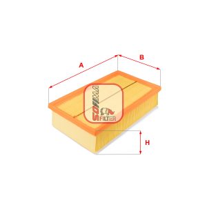 Filtru aer VW ARTEON (3H7, 3H8) 2.0 TDI 4motion diesel 190 cai SOFIMA S 3532 A