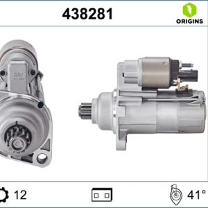 Electromotor VW CADDY V microbus (SBB, SBJ) 1.5 TSi EVO benzina 114 cai VALEO 438281
