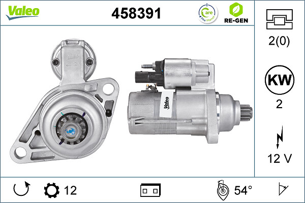 Electromotor VW GOLF VI Variant (AJ5) 1.6 TDI diesel 105 cai VALEO 458391