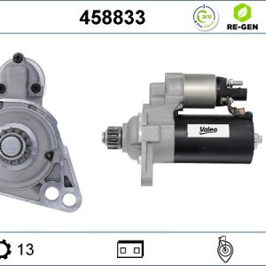 Electromotor VW GOLF VI (5K1) 1.4 TSI benzina 122 cai VALEO 458833