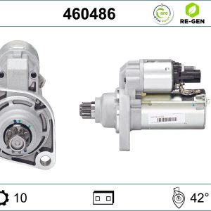 Electromotor VW GOLF VI (5K1) 2.0 R 4motion benzina 270 cai VALEO 460486