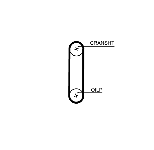 Curea de distributie VW CRAFTER caroserie (SY_, SX_) 2.0 TDI diesel 102 cai GATES T351HOB