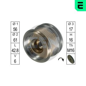 Fulie alternator ERA ZN5383 – VW | AutoRival