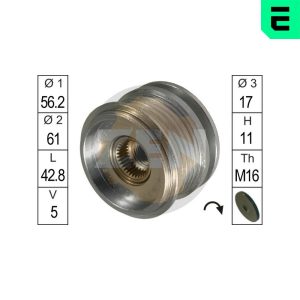Fulie alternator ERA ZN5385 – VW | AutoRival