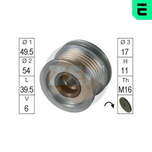 Fulie alternator ERA ZN5514 – VW | AutoRival
