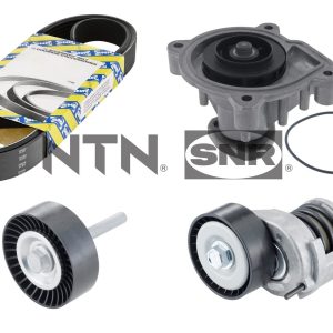 Pompa apa + Set curea transmisie cu caneluri SNR KAP857.140 – VW | AutoRival