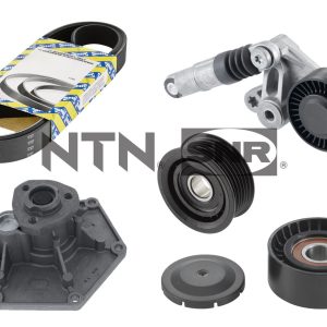 Pompa apa + Set curea transmisie cu caneluri SNR KAP857.510 – VW | AutoRival