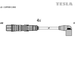 Set cablaj aprindere TESLA T406C – VW | AutoRival