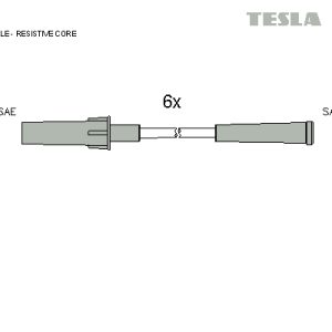 Set cablaj aprindere TESLA T477B – VW | AutoRival