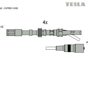 Set cablaj aprindere TESLA T559C – VW | AutoRival