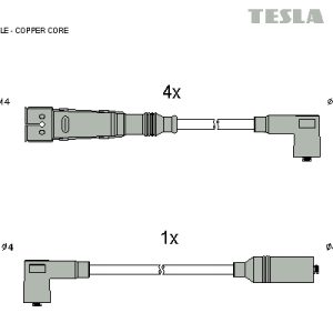Set cablaj aprindere TESLA T633C – VW | AutoRival