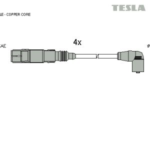 Set cablaj aprindere TESLA T854C – VW | AutoRival