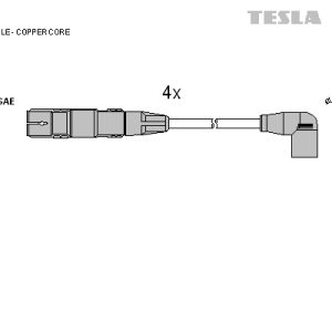 Set cablaj aprindere TESLA T856C – VW | AutoRival