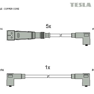 Set cablaj aprindere TESLA T920C – VW | AutoRival