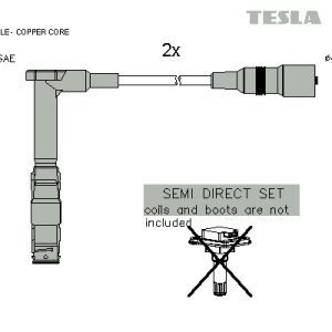 Set cablaj aprindere TESLA T982C – VW | AutoRival