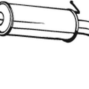 Toba esapamet intermediara BOSAL 220-107 – VW | AutoRival