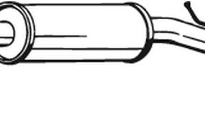 Toba esapamet intermediara BOSAL 227-469 – VW | AutoRival