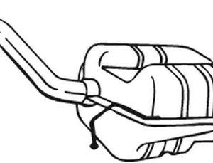 Toba esapament finala BOSAL 233-159 – VW | AutoRival
