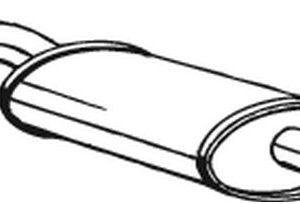 Toba esapamet intermediara BOSAL 233-361 – VW | AutoRival
