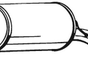 Toba esapament finala BOSAL 233-387 – VW | AutoRival