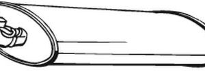 Toba esapament finala BOSAL 233-409 – VW | AutoRival