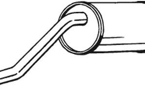 Toba esapament finala BOSAL 233-419 – VW | AutoRival