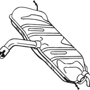 Toba esapament finala BOSAL 233-453 – VW | AutoRival