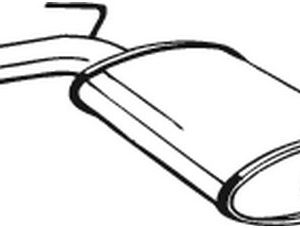 Toba esapamet intermediara BOSAL 233-491 – VW | AutoRival