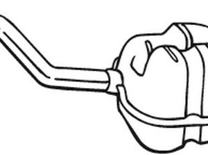 Toba esapament finala BOSAL 233-543 – VW | AutoRival