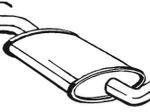 Toba esapamet intermediara BOSAL 233-561 – VW | AutoRival