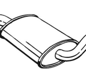 Toba esapamet intermediara BOSAL 233-693 – VW | AutoRival