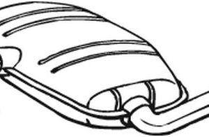 Toba esapamet intermediara BOSAL 233-703 – VW | AutoRival