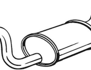 Toba esapamet intermediara BOSAL 233-719 – VW | AutoRival