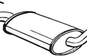 Toba esapamet intermediara BOSAL 233-769 – VW | AutoRival